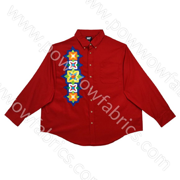 Mens Extra Extra Large Appliqued Shirt