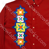 Mens Extra Extra Large Appliqued Shirt