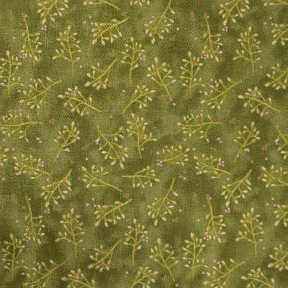 Sage Green #5 - Cotton Calico