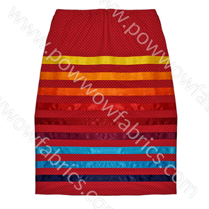 Womens Large Ribbon Skirt