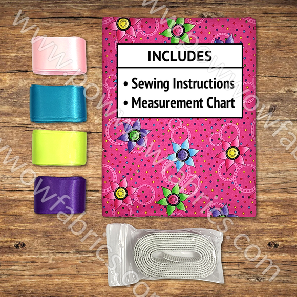 Womens Ribbon Skirt Kit #47