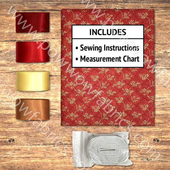 Womens Ribbon Skirt Kit #68