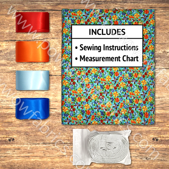 Womens Ribbon Skirt Kit #70