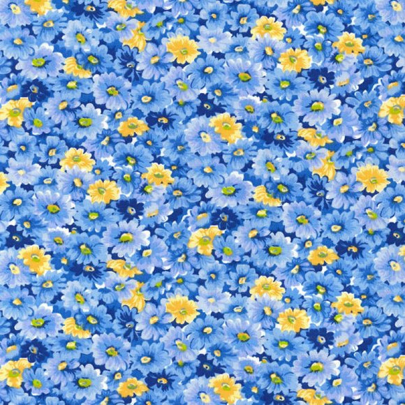 Blue #23 - Cotton Calico