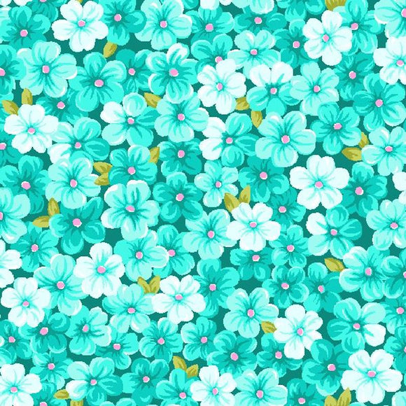 Light Turquoise #12 - Cotton Calico