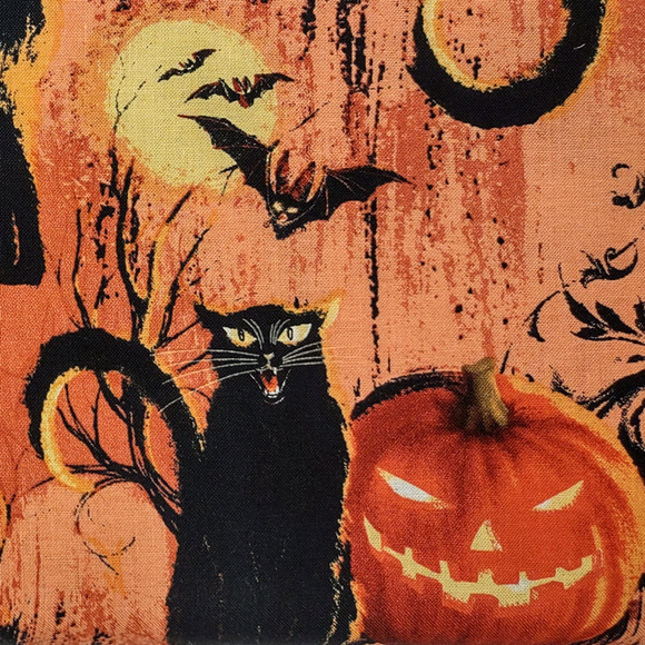 Orange #6: Halloween - Cotton Calico