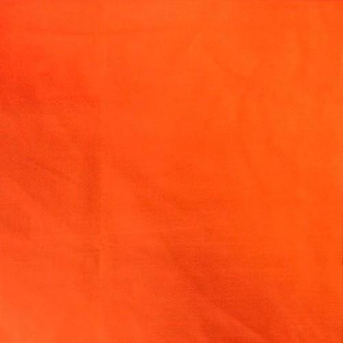 Orange - Cotton/Polyester Broadcloth