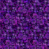 Purple #17 - Cotton Calico