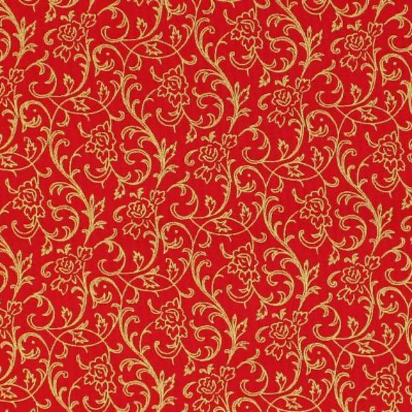Red #15 - Cotton Calico