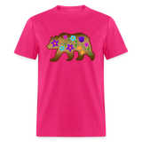 Floral Bear PFD x Bizaanide'ewin Unisex Classic T-Shirt - fuchsia