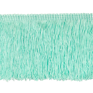 Aqua - 4" Fringe