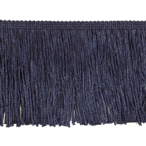 Navy Blue - 4" Fringe