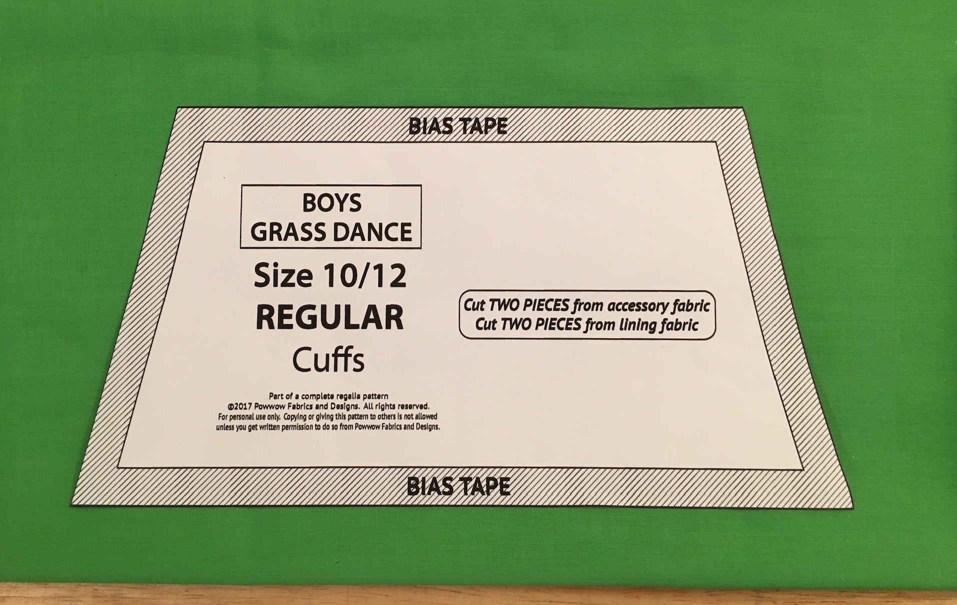 Boys Grass Dance Outfit Pattern Book – Powwow Fabrics and Designs