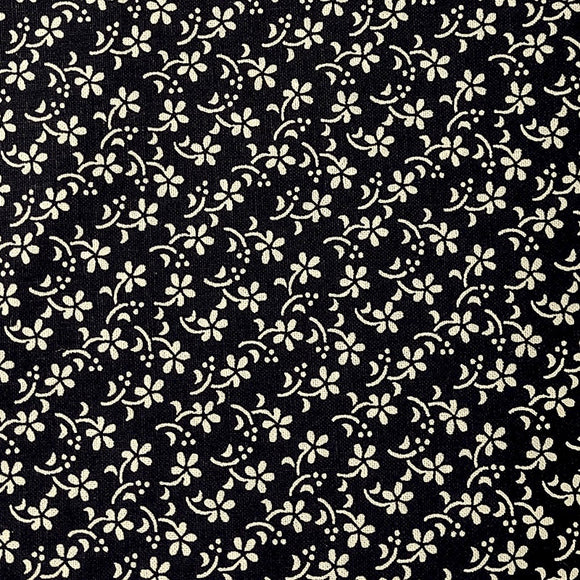 Black #22 - Cotton Calico