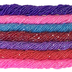 Brights: CL/Trans Lusters - Bead Packs (Size 9, 3-Cut)