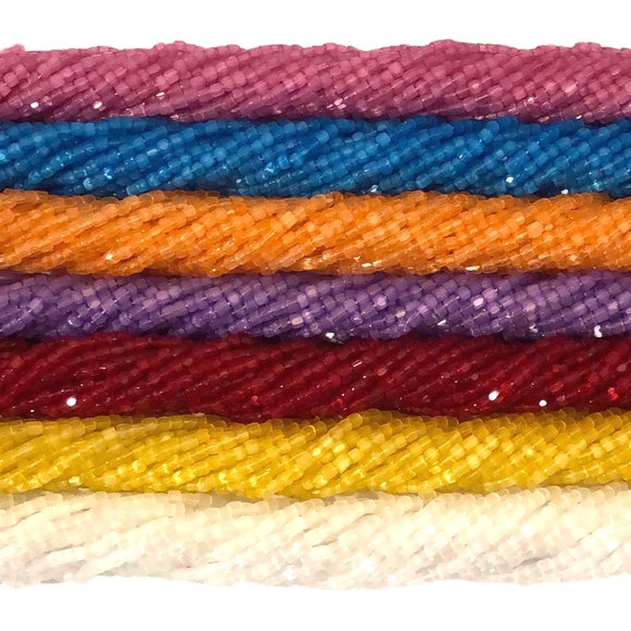 Brights: Satin - Bead Packs (Size 9, 3-Cut)