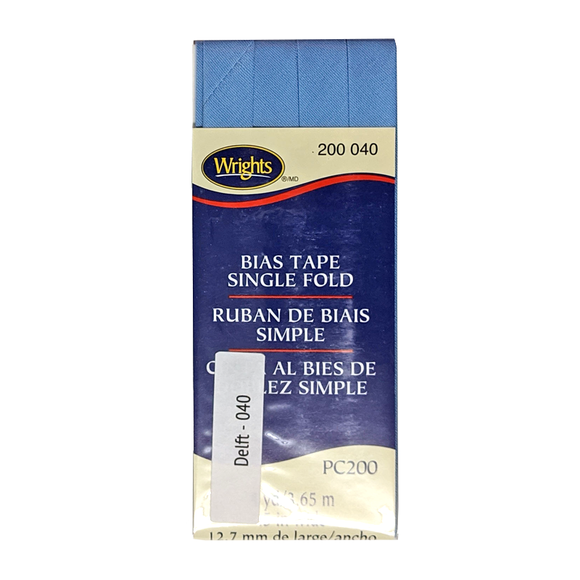 Delft - Bias Tape Single Fold