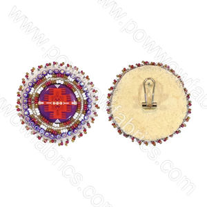 Round (Cabochon) - Bling Earrings