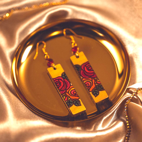Slats - Bling Earrings