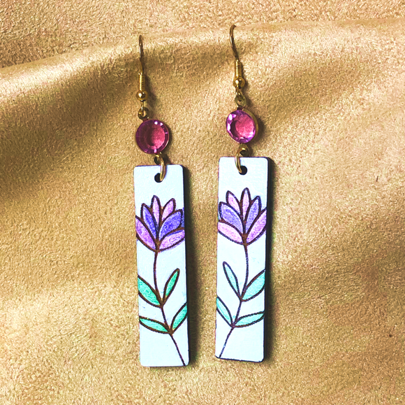 Slats - Bling Earrings