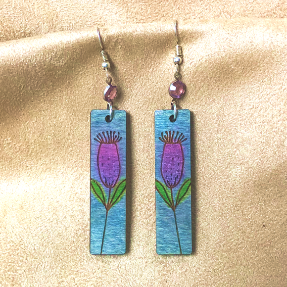 Slats - Bling Earrings