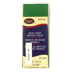 Emerald Green - Bias Tape Single Fold