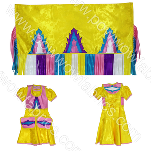 Girls 2-3 Fancy Shawl Outfit