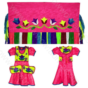 Girls 2-3 Fancy Shawl Outfit