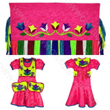 Girls 2-3 Fancy Shawl Outfit