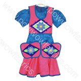 Girls 5-6 Fancy Shawl Outfit