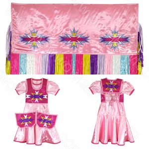 Girls 5-6 Fancy Shawl Outfit