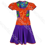 Girls 8-10 Fancy Shawl Outfit