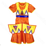 Girls 8-10 Fancy Shawl Outfit