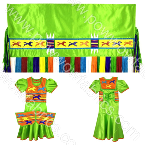 Girls 10-12 Fancy Shawl Outfit