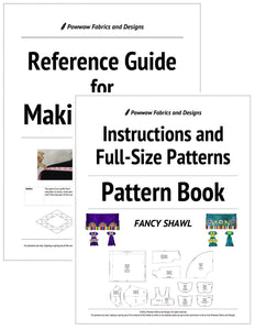 BUNDLE: Girls Fancy Shawl Outfit Pattern Book + Reference Guide for Making Regalia