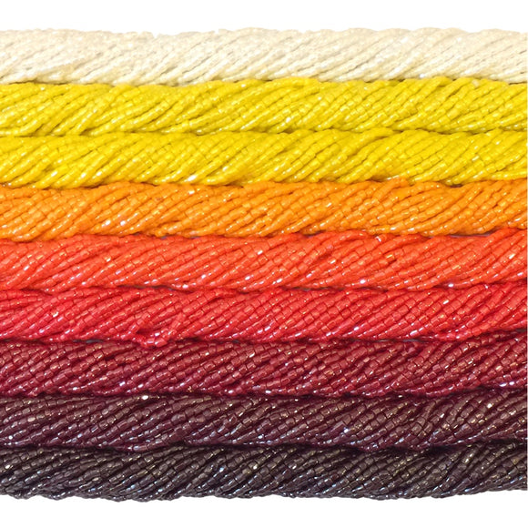 Fire Colors: Opaque Lusters - Bead Packs (Size 9, 3-Cut)
