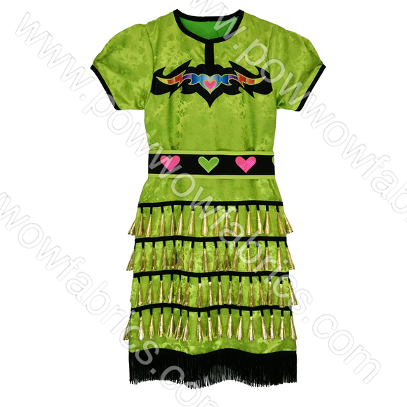 Girls 8-10 Jingle Dress Outfit