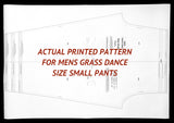 Mens Grass Dance Outfit Pattern Book