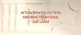Mens Traditional Outfit Pattern Book