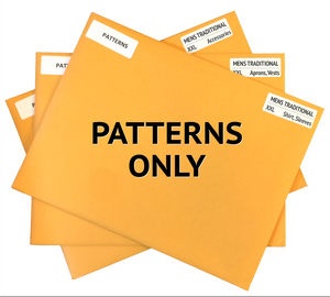 Mens Traditional Outfit: PATTERNS ONLY