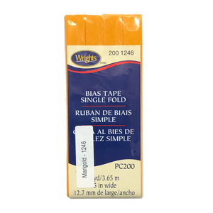 Marigold - Bias Tape Single Fold