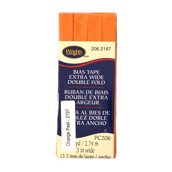 Orange Peel - Bias Tape Double Fold Extra Wide