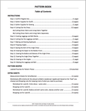 Womens Jingle Dress Outfit Pattern Book