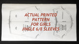 Girls Jingle Dress Outfit Pattern Book