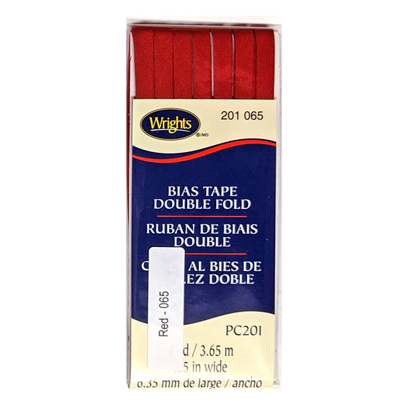 Red - Bias Tape Double Fold