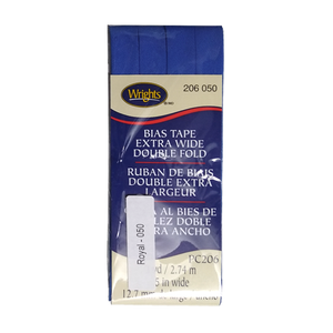 Royal - Bias Tape Double Fold Extra Wide