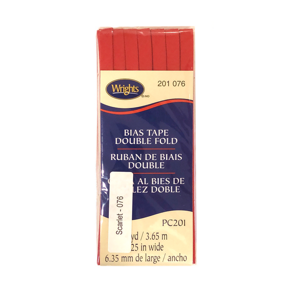 Scarlet - Bias Tape Double Fold