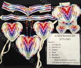 Teen/Adult 8 Piece Beaded Set