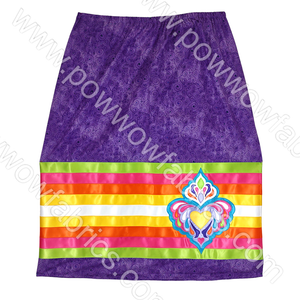 Womens Extra Large Appliqued Ribbon Skirt