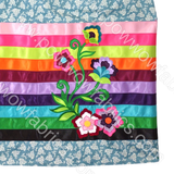 Womens Extra Extra Large Appliqued Ribbon Skirt